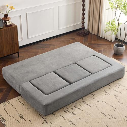 Corduroy Compression Sofa gray PC