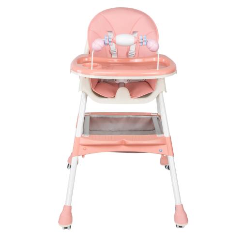 Polypropylene-PP & Steel Child Multifunction Dining Chair for baby PC
