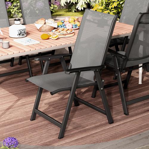 炭素鋼 折りたたみ椅子 テキスタイル 単色 選択のためのより多くの色 一つ