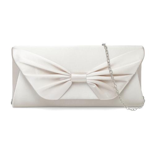 Poliéster Bolso de embrague, patrón de bowknot, más colores para elegir,  trozo