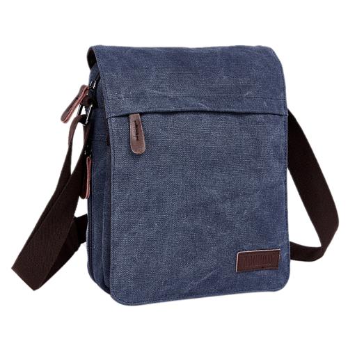 Leinwand Umhängetasche,  Polyester-Baumwolle, Solide, mehr Farben zur Auswahl,  Stück