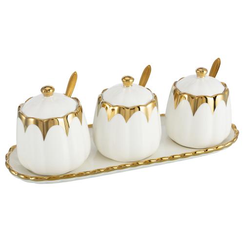 Keramik Würzbox Set, Solide, mehr Farben zur Auswahl,  Festgelegt