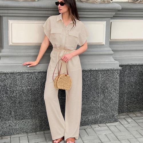 ポリエステル 走り幅跳びスーツ 単色 カーキ 一つ