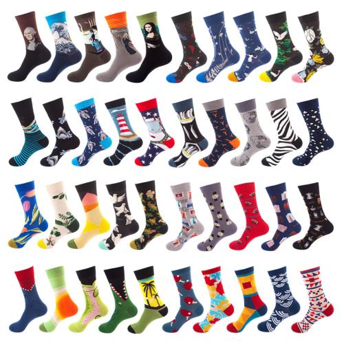 Cotton Unisex Knee Socks thermal jacquard : Pair