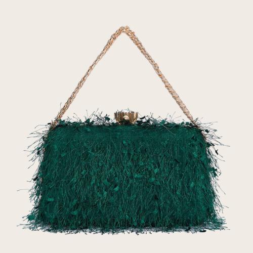 Poliéster Bolso de embrague, más colores para elegir,  trozo