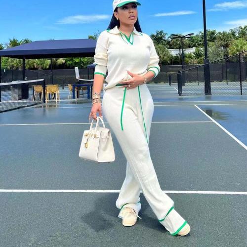 Poliestere Dámské ležérní set Dlouhé kalhoty & Top Pevné più colori per la scelta Nastavit