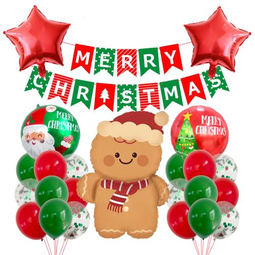 Aluminiumfolie Ballon-Dekoration-Set, Lactopren, mehr Farben zur Auswahl, Festgelegt