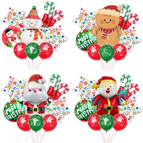 Aluminiumfolie Ballon-Dekoration-Set, Lactopren, mehr Farben zur Auswahl, Festgelegt