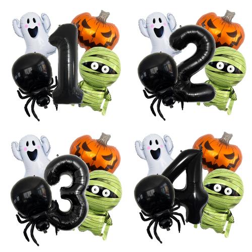 Aluminiumfolie Ballon-Dekoration-Set, mehr Farben zur Auswahl, Festgelegt