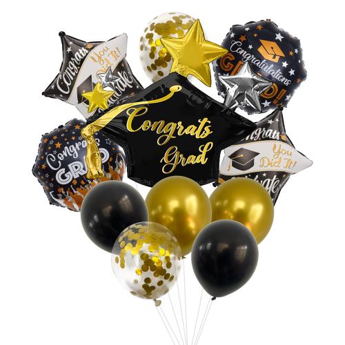 Aluminiumfolie Ballon-Dekoration-Set, Lactopren, mehr Farben zur Auswahl, Festgelegt