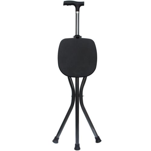 Aluminiumlegierung & PC-Polycarbonat Krücke, Schwarz,  Stück