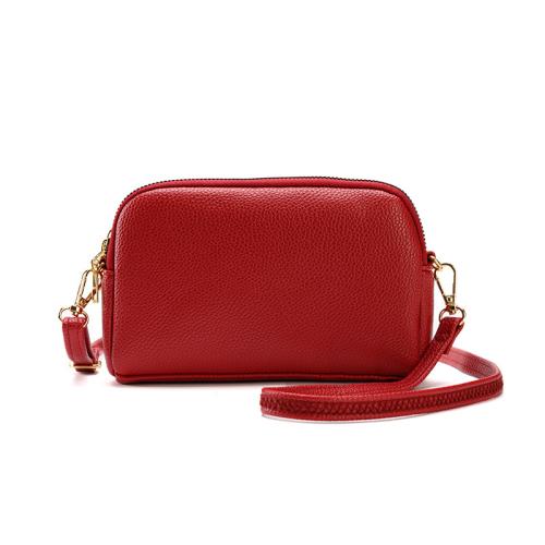PU Leather Box Bag Crossbody Bag soft surface Polyester Solid PC