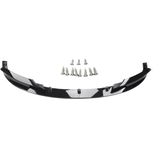 FOR BMW F30 F31 3 SERIES M STYLE FRONT LIP SPOILER SPLITTER GLOSS BLACK 12-2018