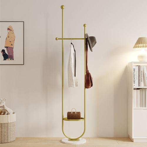 Marble & Metal Clothes Hanging Rack PC