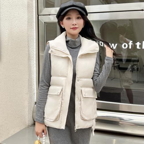 ポリエステル 女性ベスト 単色 選択のためのより多くの色 一つ