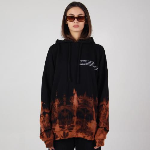 Cotton Women Sweatshirts & thermal printed Others black PC