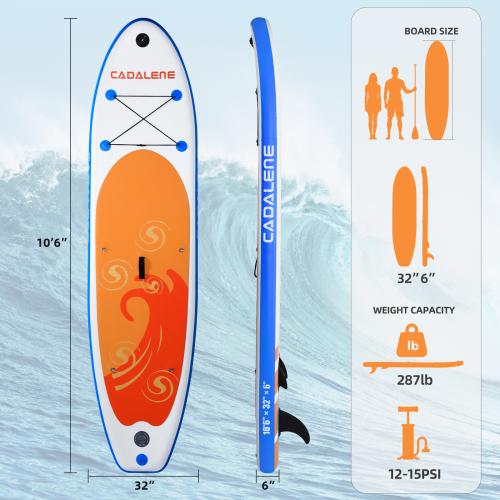 EVA Inflatable Surfboard portable PC
