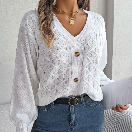 Acrylic Women Sweater & loose Solid PC