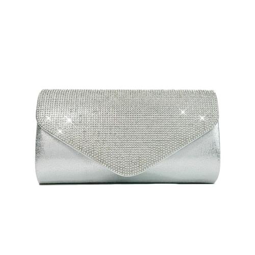 Cuero de la PU & Poliéster Bolso de embrague, más colores para elegir,  trozo