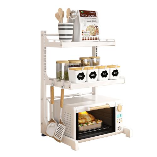 Metal Punch-free Kitchen Shelf stretchable PC
