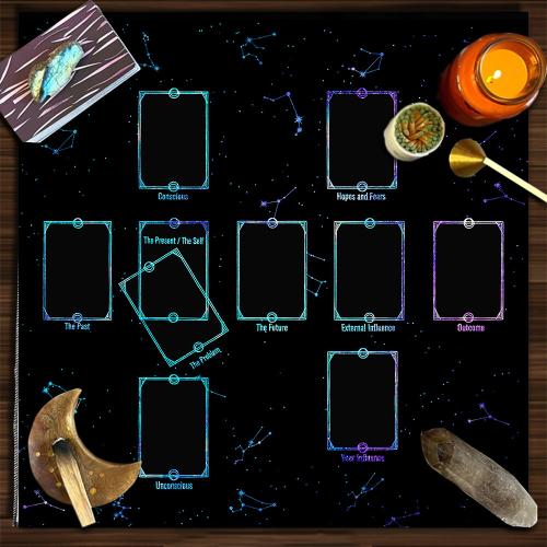 Flannelette Tarot Table Cloth PC