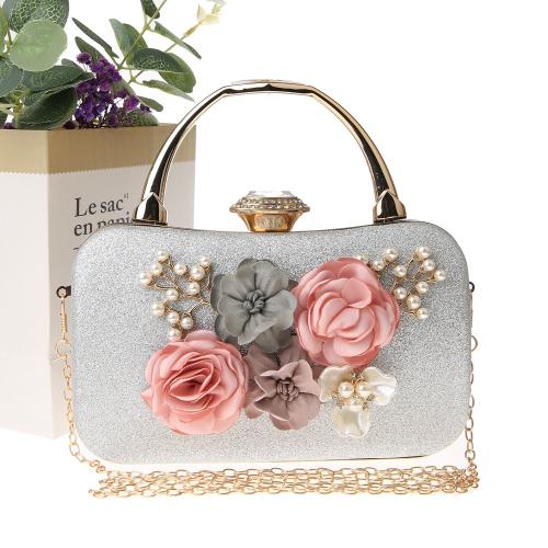 Poliéster Bolso de embrague, floral, más colores para elegir,  trozo