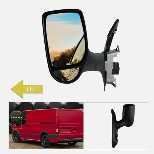For Ford Transit MK7 2006-2014 Short Arm Door Wing Mirror Electric Left Side N/S