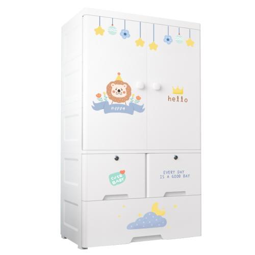 Polypropylene-PP Cloth Storge Rack dustproof  PC