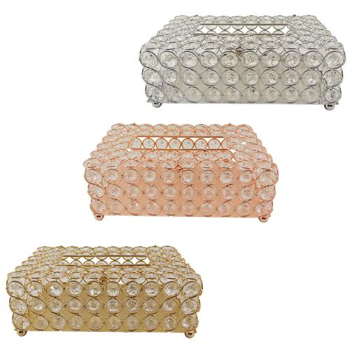Crystal Tissue Box durable Solid PC
