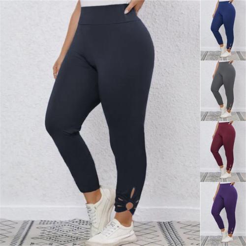 Polyester Slim & Plus Size Women Casual Pants PC