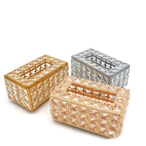Crystal Tissue Box durable Solid PC