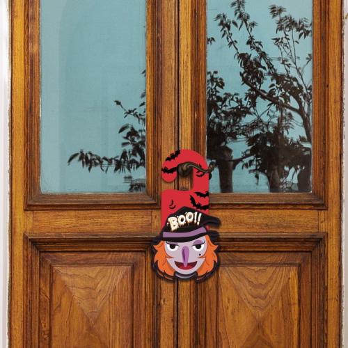 Papel Adornos de Halloween, diferente color y patrón de elección, 6PCs/Bolso, Bolso