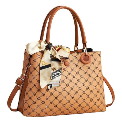 PU Leather hard-surface & Easy Matching Handbag large capacity & attached with hanging strap PC