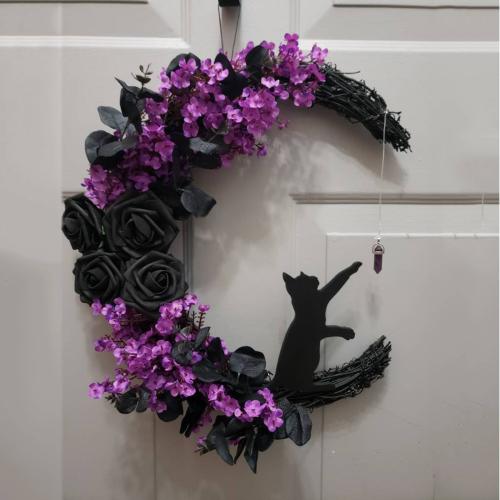 El plastico Garland Adornos, hecho a mano, más colores para elegir, trozo