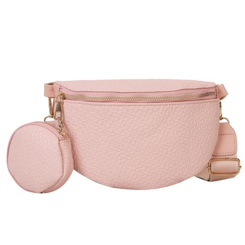 PU Leather Waist Pack soft surface & can be used as chest pack PC