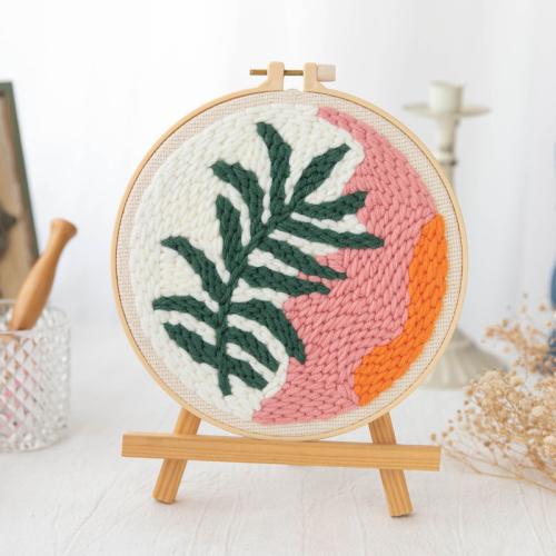 Cloth & Bamboo & Caddice DIY Embroidery Kit Set