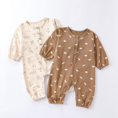 Polyester & Cotton Baby Jumpsuit Cute & unisex printed PC