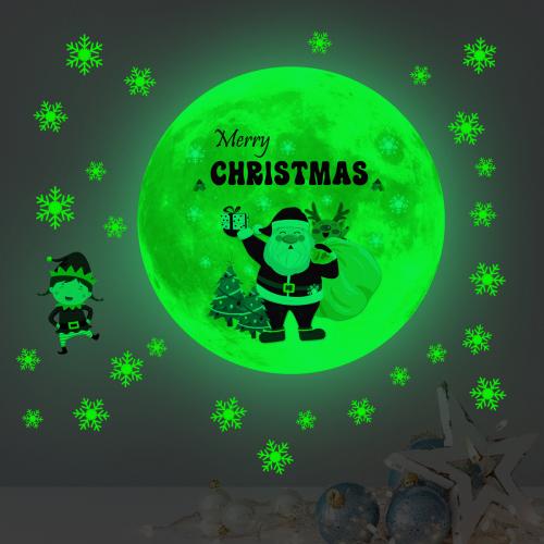 Pvc Autocollants muraux de Noël Ensemble