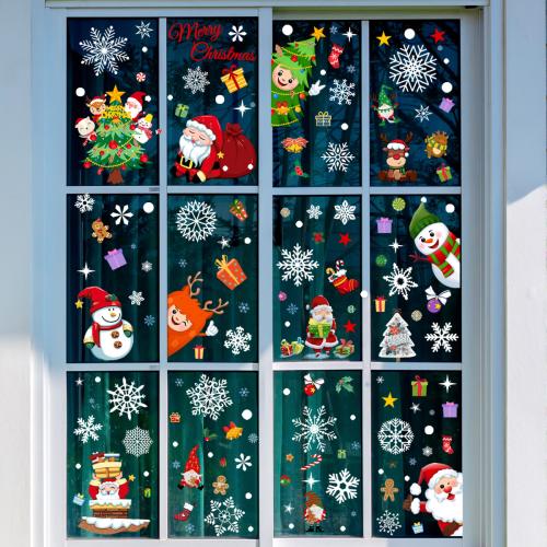 Pvc Autocollants muraux de Noël Ensemble