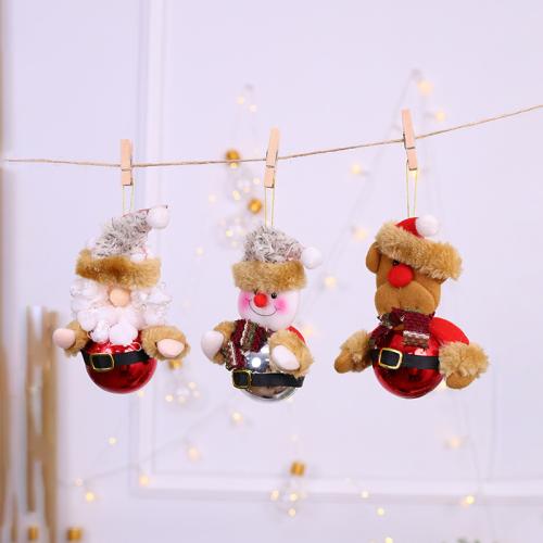 Doek Kerstboom hangende Decoratie ander keuzepatroon meer kleuren naar keuze stuk