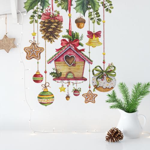 Pvc Autocollants muraux de Noël Ensemble