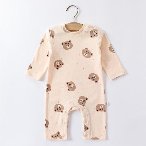 Cation Fabric & Spandex & Polyester Baby Jumpsuit Cute & unisex printed PC