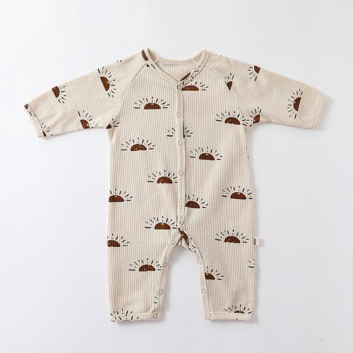 Polyester & Cotton Baby Jumpsuit Cute & unisex printed PC