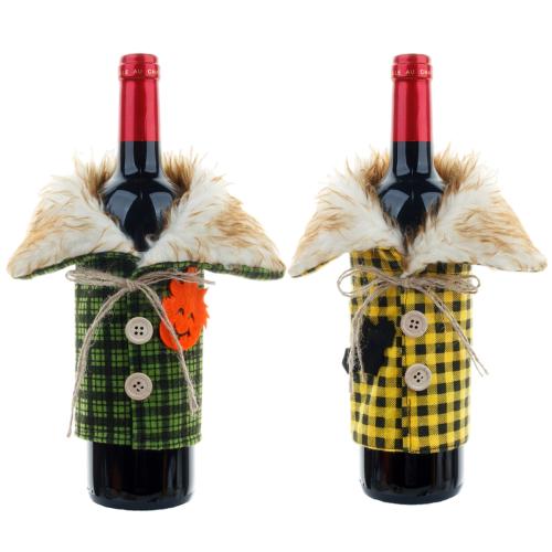 Felpa & Sintió Cubierta de vino de Halloween, impreso, diferente color y patrón de elección, trozo