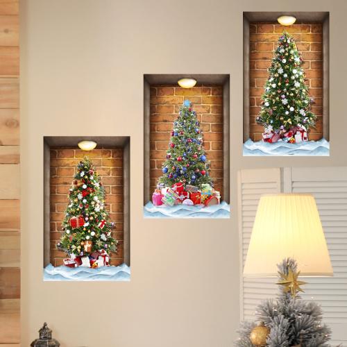 Pvc Autocollants muraux de Noël Ensemble