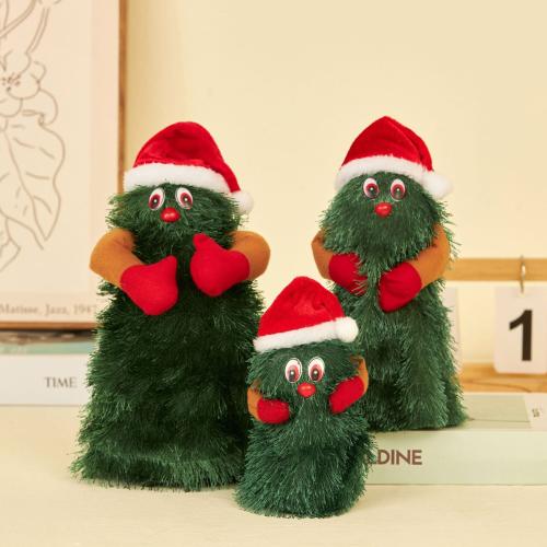Plastic Creative Christmas Tree Decoration green PC