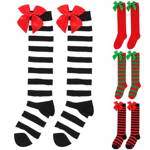 Polyester Children Stocking antifriction & breathable printed Pair