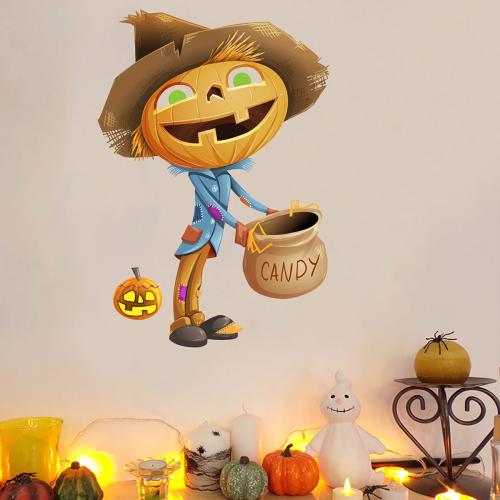 PVC Waterproof Wall Stickers Halloween Design Set