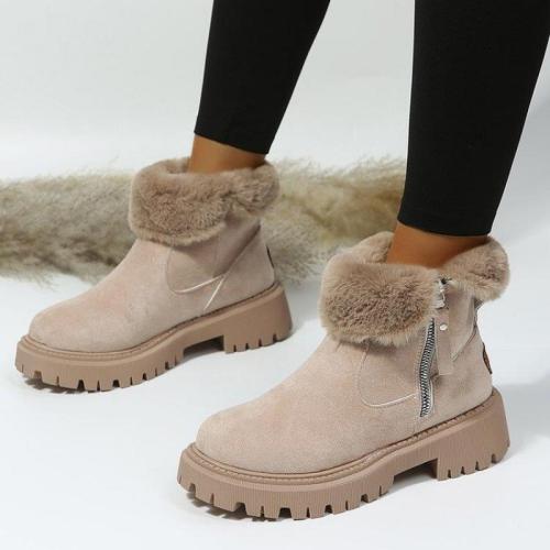 Suede Sneeuwlaarzen meer kleuren naar keuze Paar