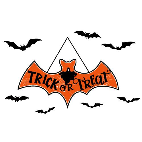 PVC Door Stickers Halloween Design & waterproof Set